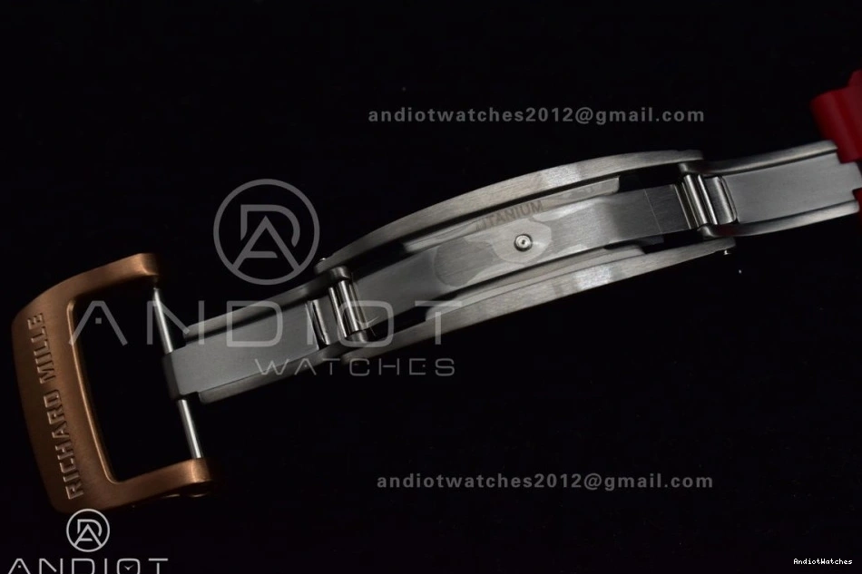 Lotus Edition 1020 RM011 Crystal Dial A7750 V Rubber Red on Strap ModernLook Best Chrono NTPT KVF 1:1 1117